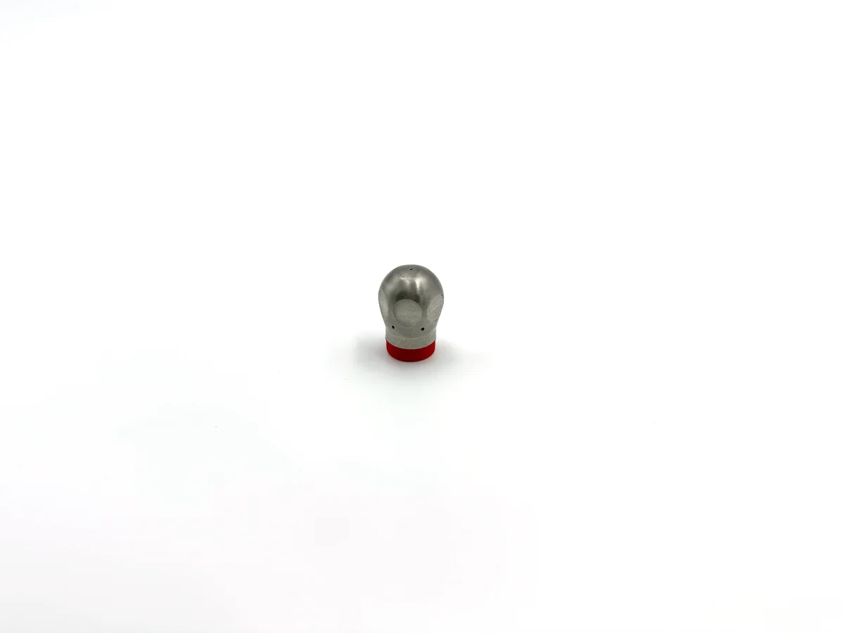 Mushroom Sewer Rat nozzle features heavy-duty sewer line cleaning using mushroom head shape to clear blockages effectively within municipal drainage and industrial pipe maintenance applications today.