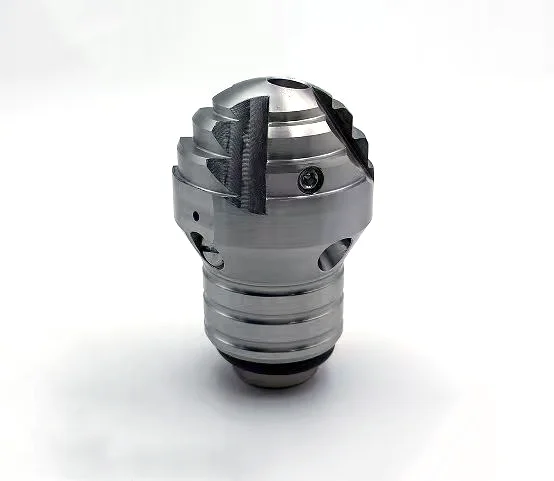 Industrial tapered bulb nozzle featuring durable construction adjustable flow controls precise tip geometry suitable manufacturing fluid handling systems model BTDP